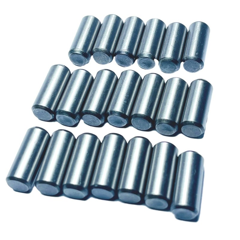 ZDingTech 20pcs 1/4 x 5/8 Dowel Pins,1/4 inch x 5/8 inch Metal Dowel pins Shelf Pegs 1/4,Support Shelves,Bearings Alloy Steel Wood Bunk Bed pegs - Image 4